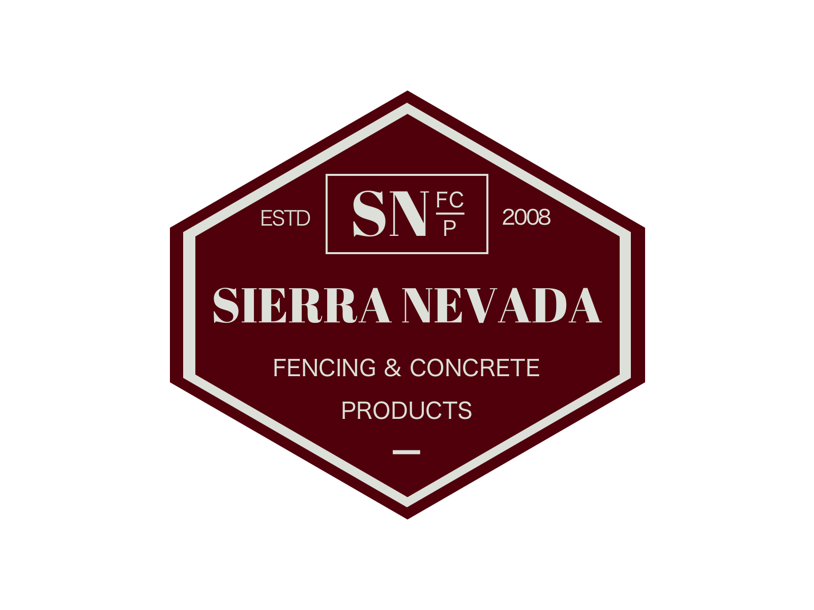 Sierra Nevada Fencing & Concrete Products logo